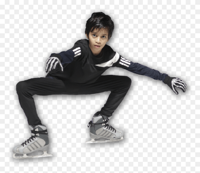 805x689 Gold Medalist In Ice Skating Figure Skating Jumps, Person, Human, Shoe HD PNG Download