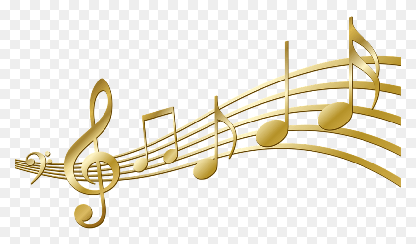 961x535 Gold Music Notes Gold Music Notes, Transportation, Vehicle, Seesaw HD PNG Download