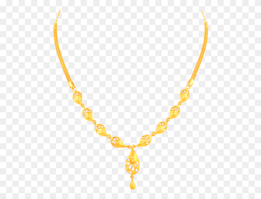 504x579 Gold Necklace Designs In 15 Grams 16 Gram Gold Necklace Designs With Price, Jewelry, Accessories, Accessory HD PNG Download