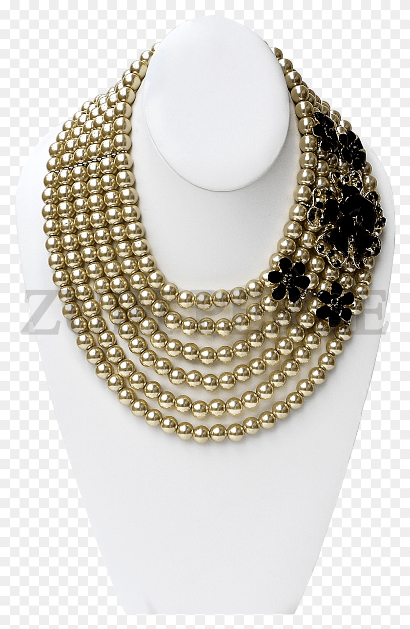 1010x1591 Gold Pearls Zuri Perle Necklace Earrings Bracelet Chain, Jewelry, Accessories, Accessory Descargar Hd Png