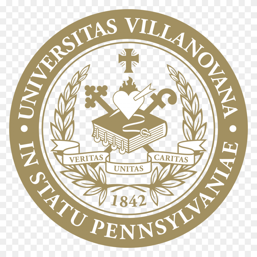 1500x1500 Descargar Png / Sello De Oro De La Universidad De Villanova, Logotipo, Símbolo, Marca Registrada Hd Png