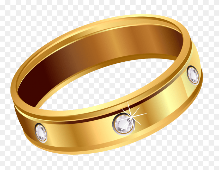 Gold Ring With Diamond, Accessories, Jewelry, Ornament, Hot Tub Transparent PNG