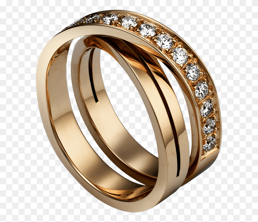 609x663 Gold Ring With White Diamonds Clipart Best Gold Jewellery, Jewelry, Accessories, Accessory HD PNG Download