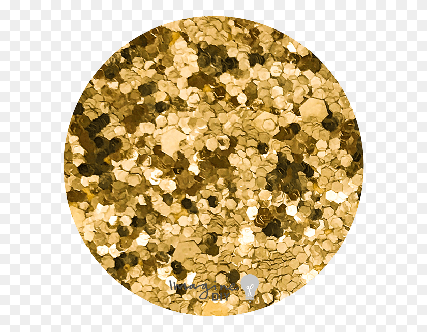 593x593 Gold Sequin Glitter Paper Gold Circle Glitter Clipart, Rug, Light, Bronze Descargar Hd Png