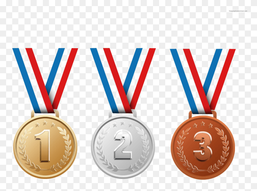 1225x889 Gold Silver And Bronze Medals Transparent Image Gold Silver Bronze Medal, Trophy, Gold Medal, Clock Tower HD PNG Download