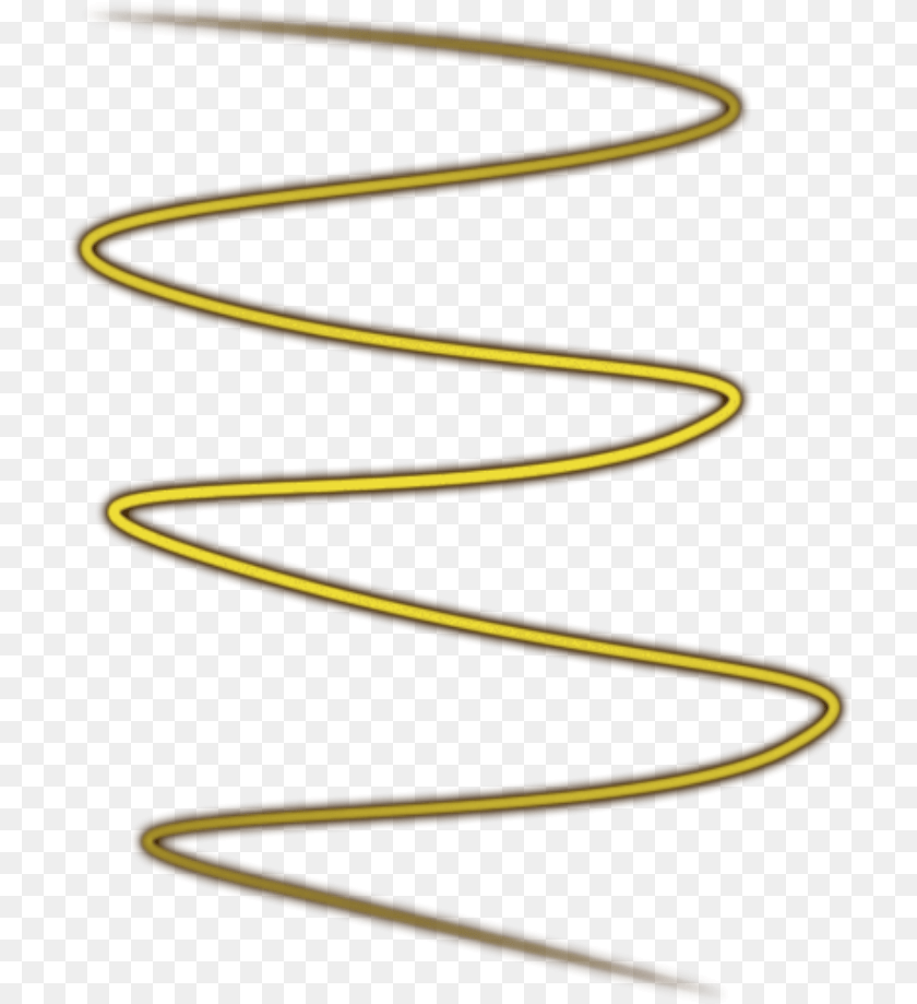 720x919 Gold Spiral Yellow Magic Effects Lights My Ftestickers Parallel, Coil, Light Transparent PNG