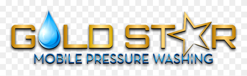 857x221 Gold Star Mobile Pressure Washing Graphics, Word, Text, Alphabet HD PNG Download