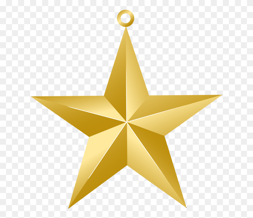 639x663 Gold Star Ornament Picture Transparent Christmas Star, Cross, Symbol, Star Symbol HD PNG Download