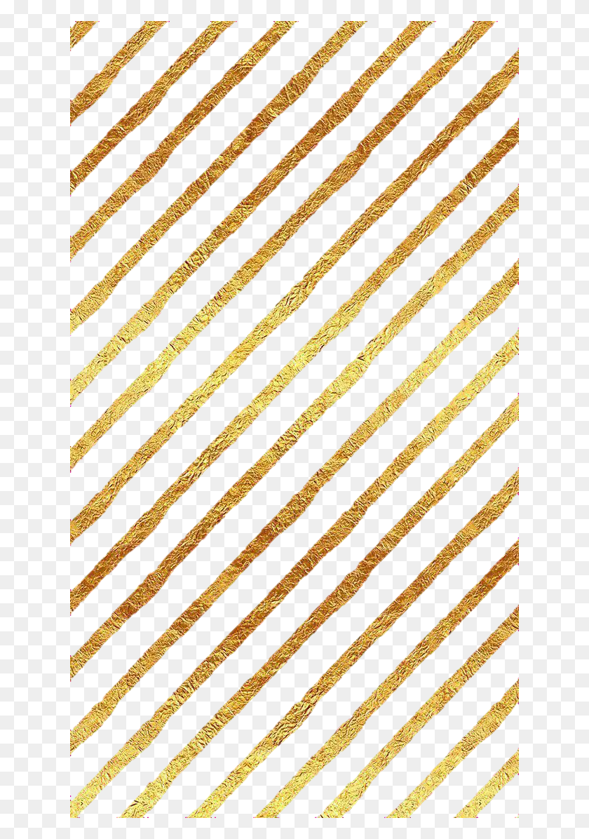 640x1136 Gold Stripes Metallic Overlay White And Gold Stripes Background, Rug, Pattern, Texture HD PNG Download
