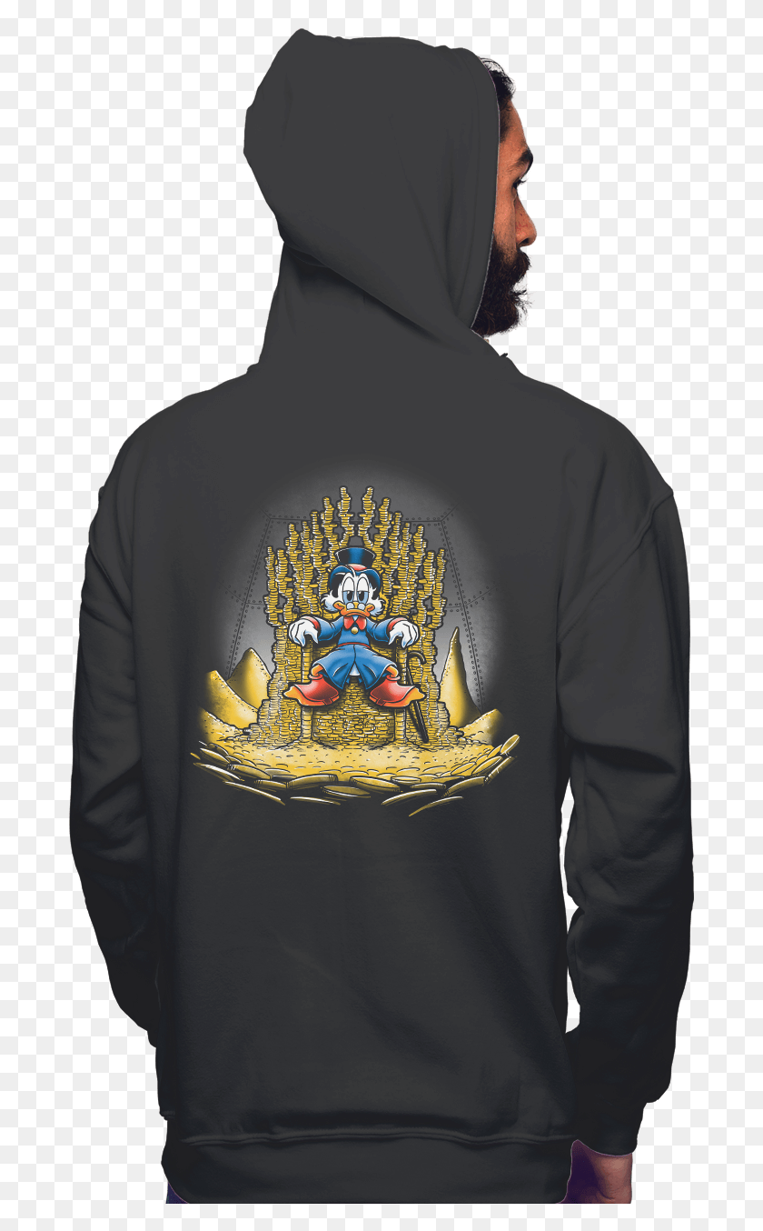 689x1294 Gold Throne Sweatshirt, Clothing, Apparel, Sleeve HD PNG Download