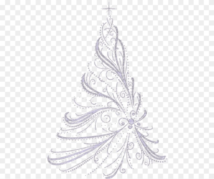 471x701 Gold Transparent Christmas Tree Plateado, Christmas Decorations, Festival, Chandelier, Lamp Sticker PNG