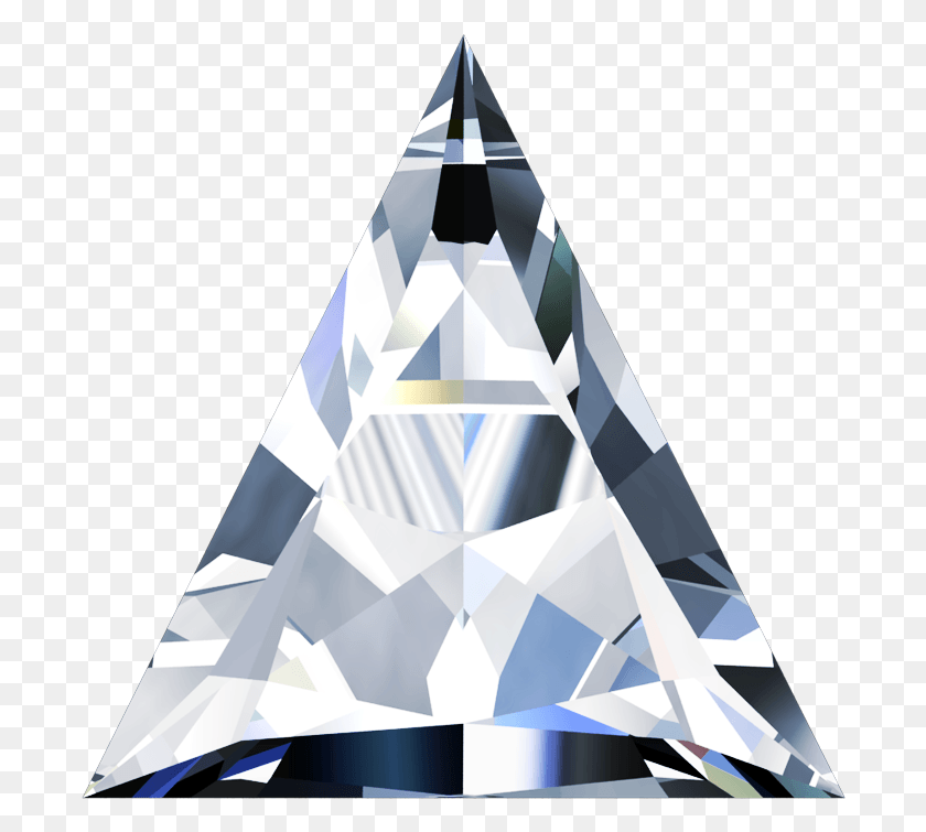694x695 Triángulo De Oro, Diamante, Piedra Preciosa, Joyería Hd Png