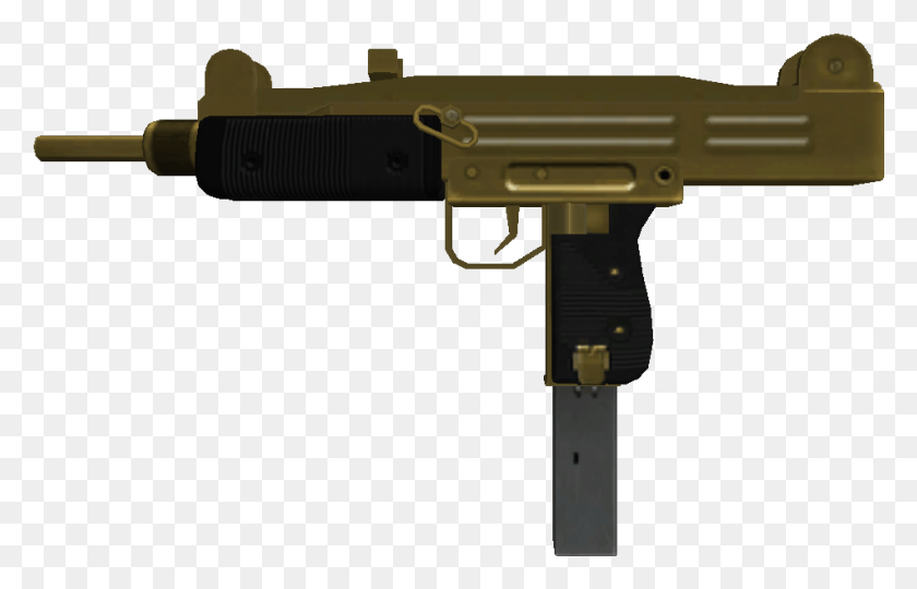 950x585 Gold Uzi Gold Smg, Gun, Arma, Arma Hd Png