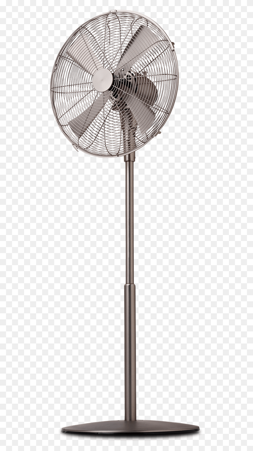 512x1437 Goldair Pt 40cm Satin Silver Pedestal Fan Mechanical Fan, Lamp, Electric Fan, Tabletop HD PNG Download