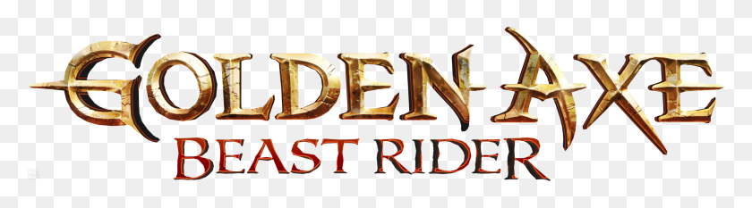 5222x1161 Golden Axe Beast Rider Logo, Alphabet, Text, Number HD PNG Download