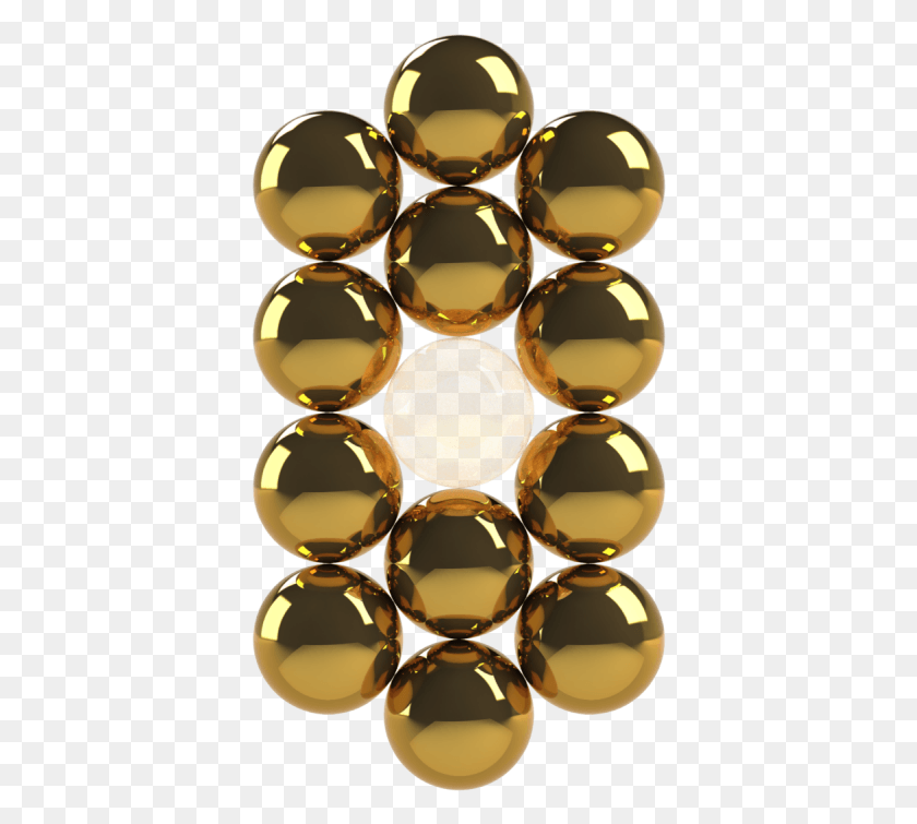 380x695 Golden Balls 2 Only Partly Present In 3d Gemstone, Helmet, Clothing, Apparel HD PNG Download