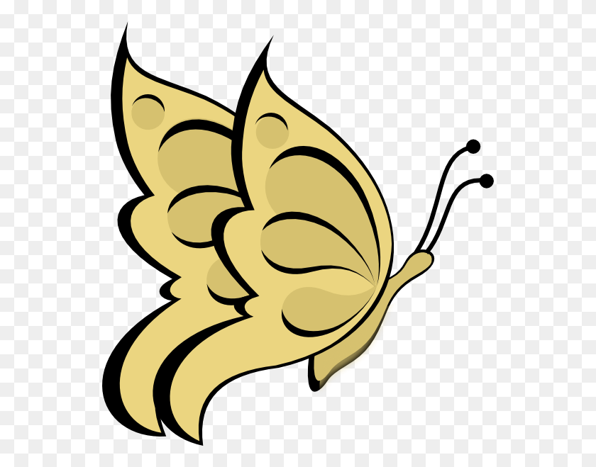 552x599 Золотая Бабочка Клипарт Бабочка Картинки, Растение, Еда, Семя Hd Png Скачать