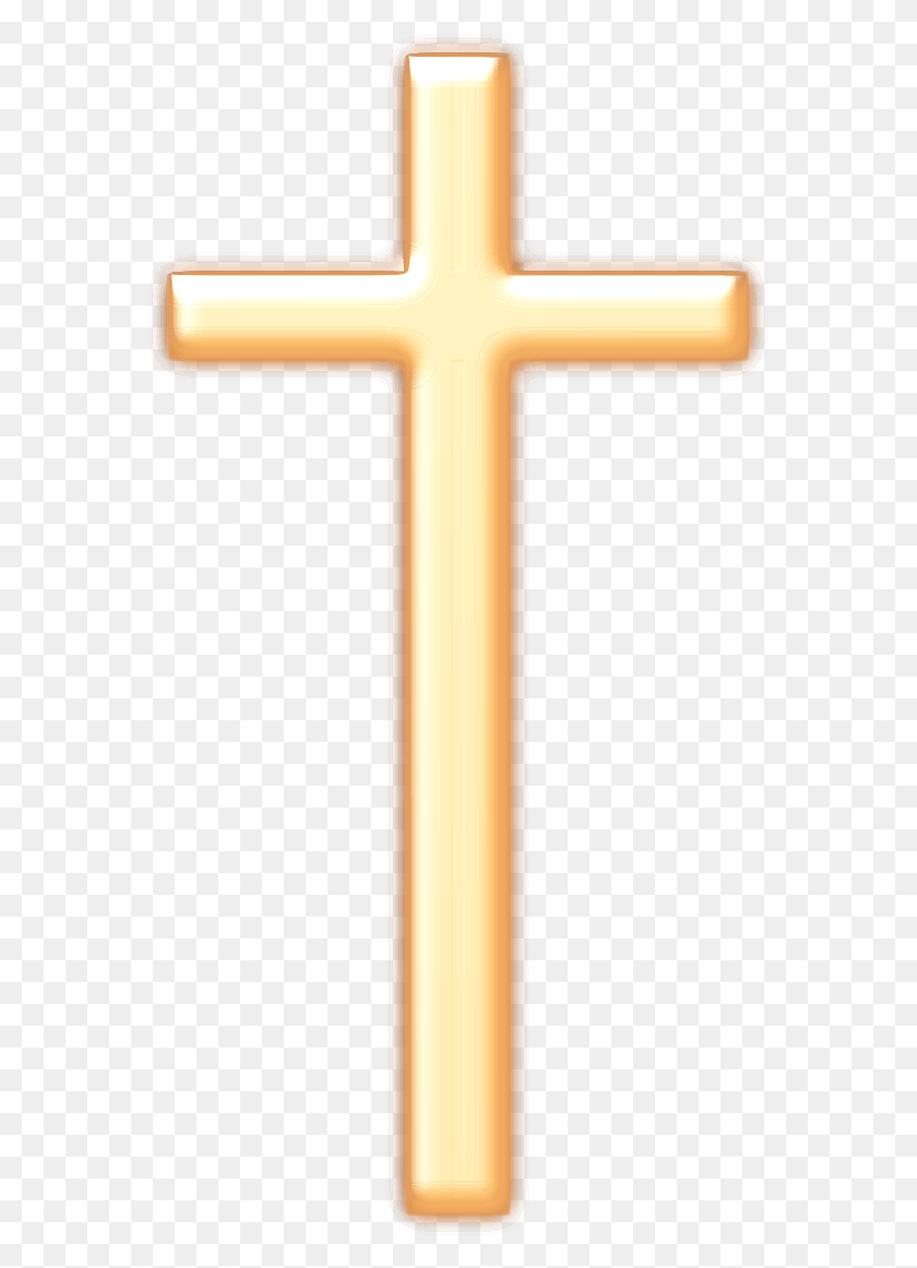 569x1102 Golden Cross Clipart Cross, Symbol, Crucifix HD PNG Download
