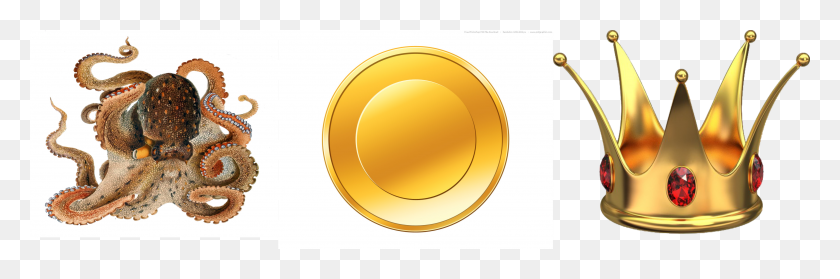 3632x1024 Golden Crown Transparent Background, Gold, Coin, Money HD PNG Download