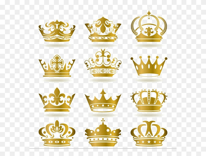 600x578 Golden Crown Transparent Image, Accessories, Accessory, Jewelry HD PNG Download