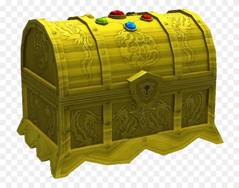 742x600 Golden Dragon Chest Metin2 Chest, Treasure HD PNG Download