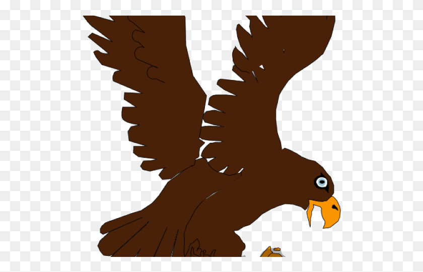 514x481 Golden Eagle Clipart Agila Burung Helang, Bird, Animal, Clothing HD PNG Download