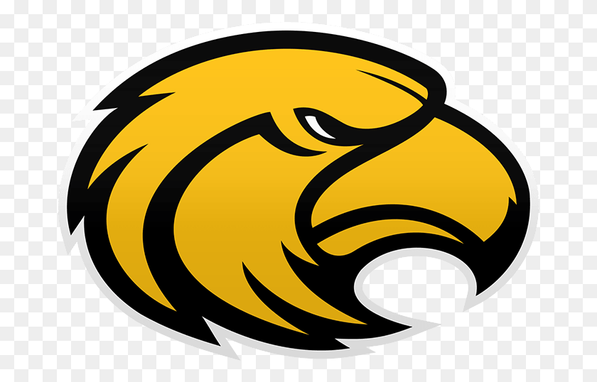 677x478 Golden Eagle Clipart Usm Laguna Hills High School Logo, Symbol, Trademark, Label HD PNG Download