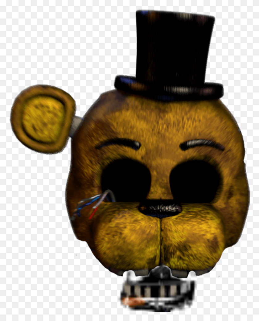 1024x1289 Golden Freddy Fnaf 2 Head Fnaf Withered Golden Freddy Full Body, Goggles, Accessories, Accessory HD PNG Download