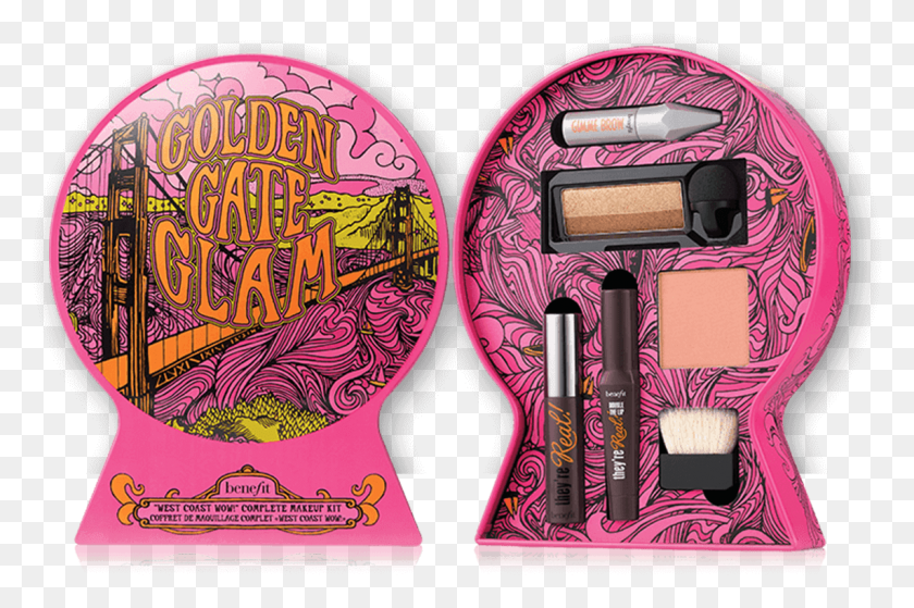 1142x732 Golden Gate Glam Makeup Kit Benefit Cosmetics, Lipstick, Face Makeup HD PNG Download