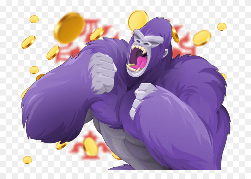 706x540 Descargar Png Golden Gorilla Hero Image Inner Cartoon, Graphics, Persona Hd Png