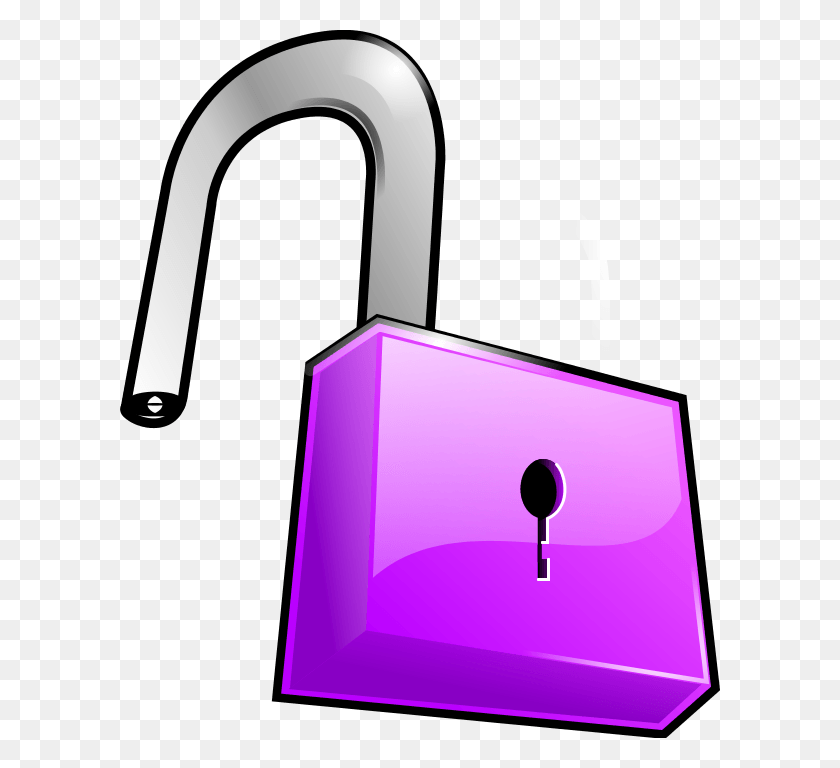 600x708 Golden Lock Vector Clip Art Lock Clip Art, Sink Faucet, Security HD PNG Download
