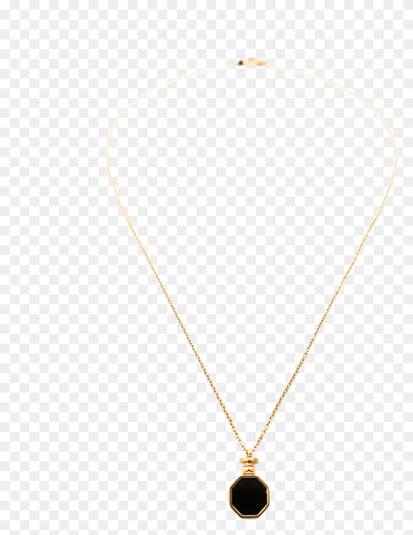 1266x1672 Golden Octagon Long Chain Necklace Necklace, Pendant, Jewelry, Accessories Descargar Hd Png