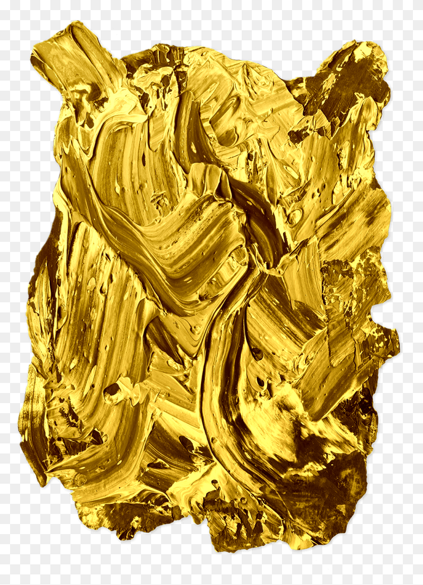 928x1310 Golden Paint Is A Set Of Vivid Gold Paint Textures Carving, Treasure HD PNG Download