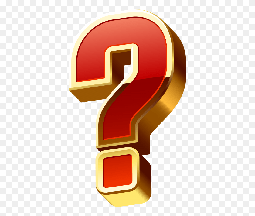 387x651 Golden Question Mark Graphic Design, Text, Number, Symbol HD PNG Download