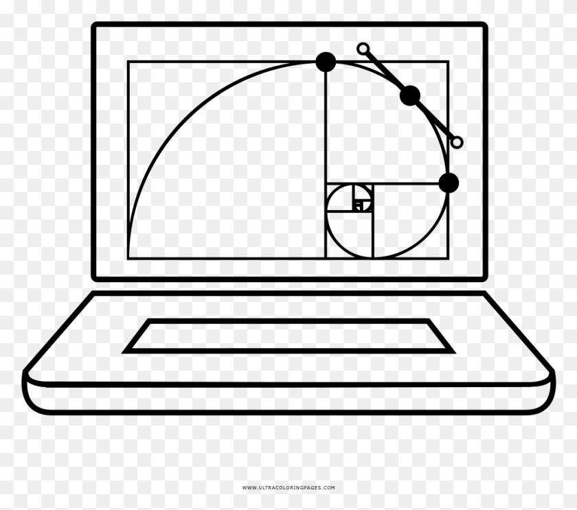 957x839 Golden Ratio Laptop Coloring, Gray, World Of Warcraft HD PNG Download