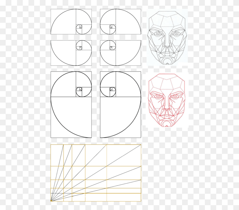 488x677 Golden Ratio Mask Golden Ratio Mask, Pattern, Face, Text HD PNG Download