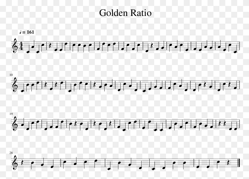 778x546 Golden Ratio Revision Phone It In Fortnite Sheet Music Alto Sax, Gray, World Of Warcraft HD PNG Download