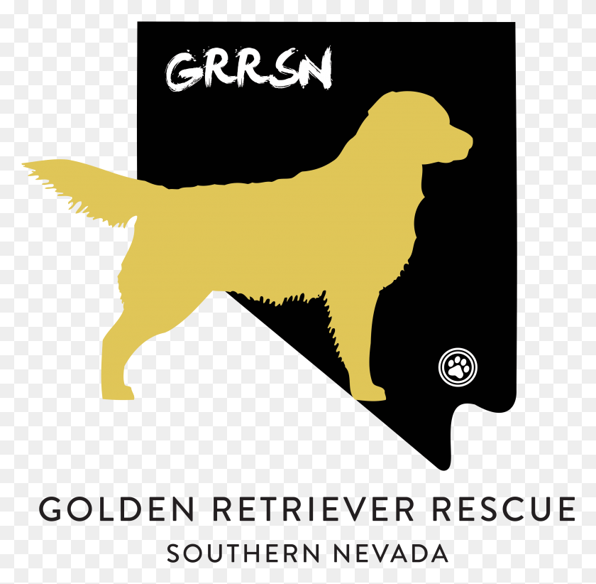 3244x3173 Golden Retriever Rescue Southern Nevada Logo Golden Retriever, Symbol, Trademark, Text HD PNG Download