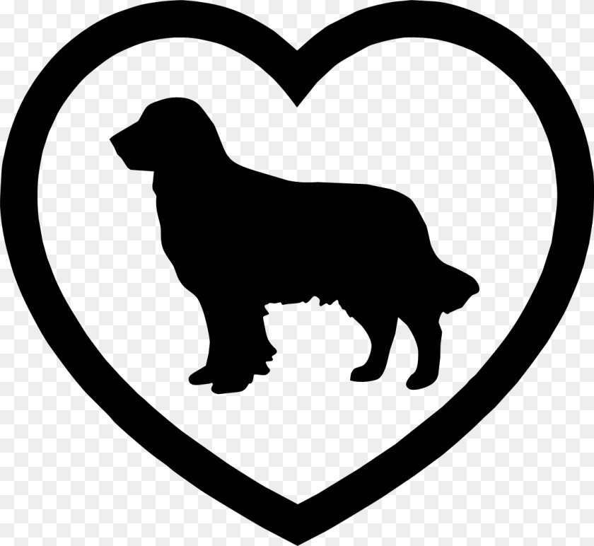 Golden Retriever Stencil, Gray Transparent PNG