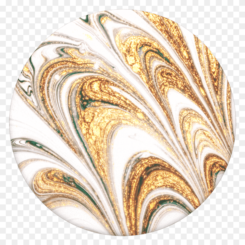809x809 Golden Ripple Popsockets Painting, Pattern, Tattoo HD PNG Download
