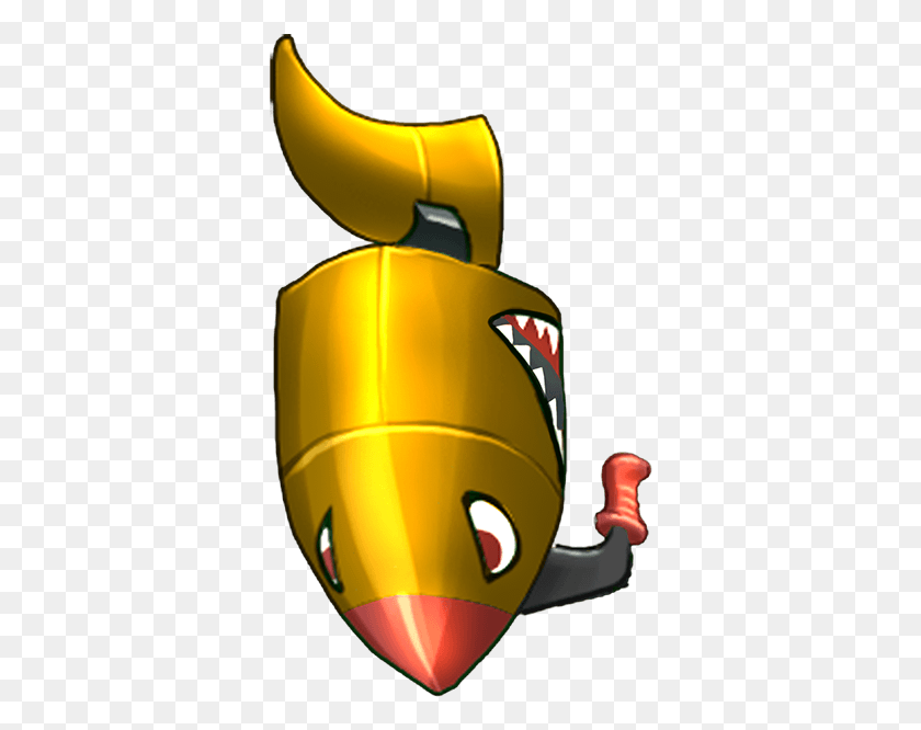 350x606 Золотая Голова Акулы Реактивный Ранец Joyride Реактивный Ранец С Головой Акулы, Робот, Игрушка, Pac Man Hd Png Скачать