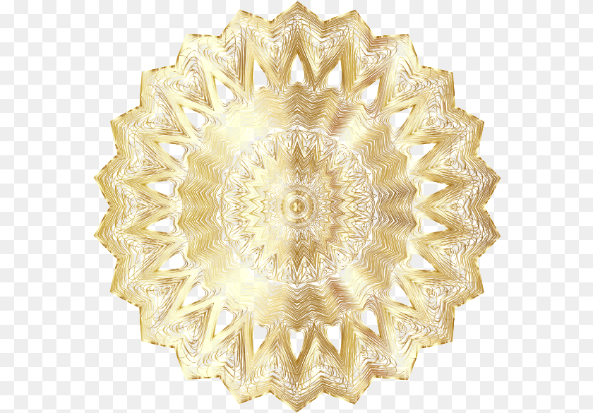 579x585 Golden Sun No Background Svg Golden Mandala Without Background, Accessories, Gold, Chandelier, Lamp Transparent PNG