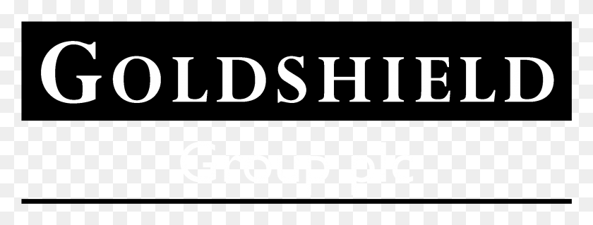 2331x775 Логотип Goldshield Group Черно-Белое Изображение Better Homes Realty, Текст, Алфавит, Слово Hd Png Скачать