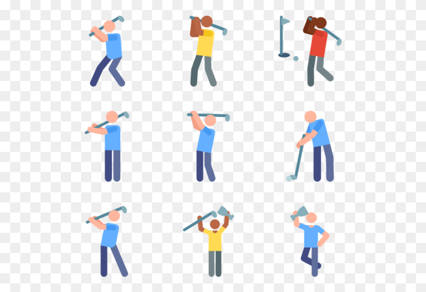 Golf, Person, Human, Pants HD PNG Download