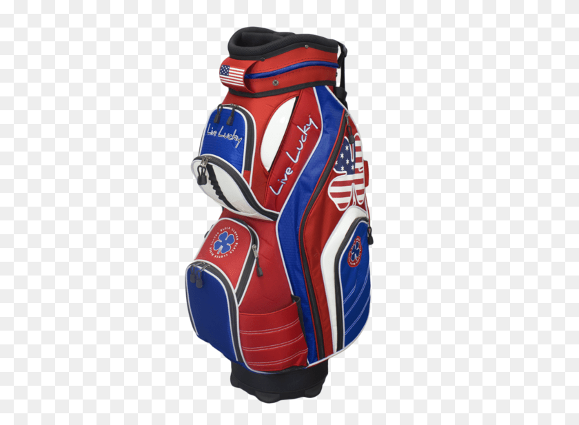 307x557 Golf Bag Red White Blue Usa Golf Bags, Sport, Sports, Ball HD PNG Download