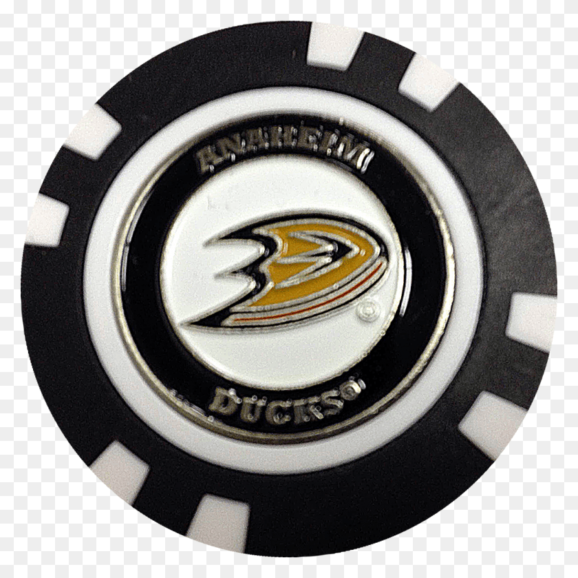 1000x1000 Descargar Png Marcador De Pelota De Golf Nhl Anaheim Ducks Emblema, Logotipo, Símbolo, Marca Registrada Hd Png