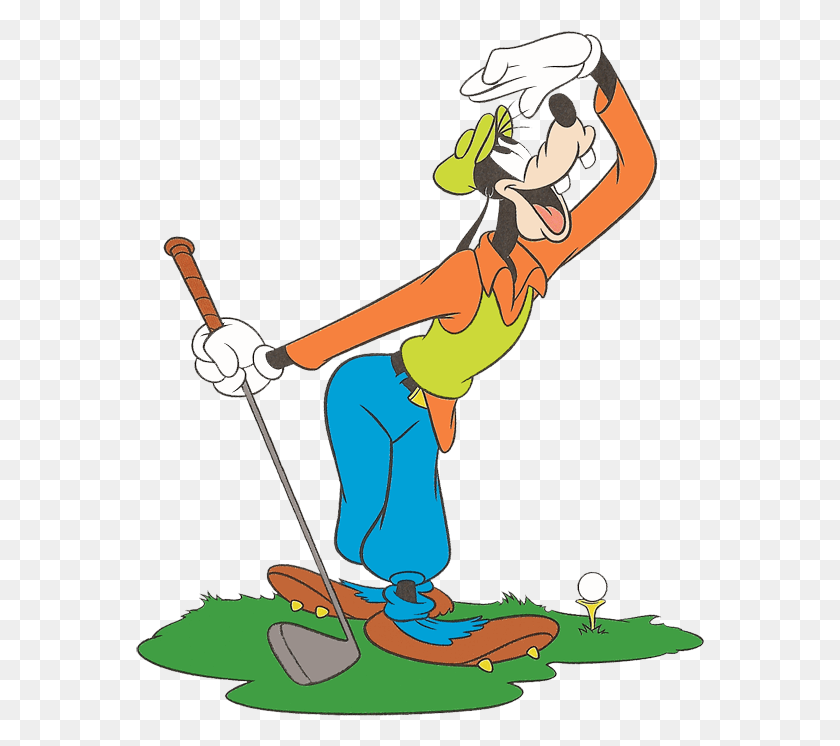 569x686 Golf Clip Art Image Black Clip Art Golfer, Person, Human, Sport HD PNG Download