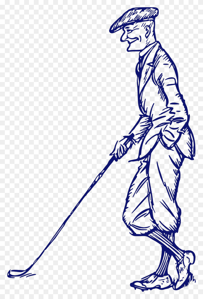 846x1280 Golf Clipart Old Man Golf, Outdoors, Symbol HD PNG Download