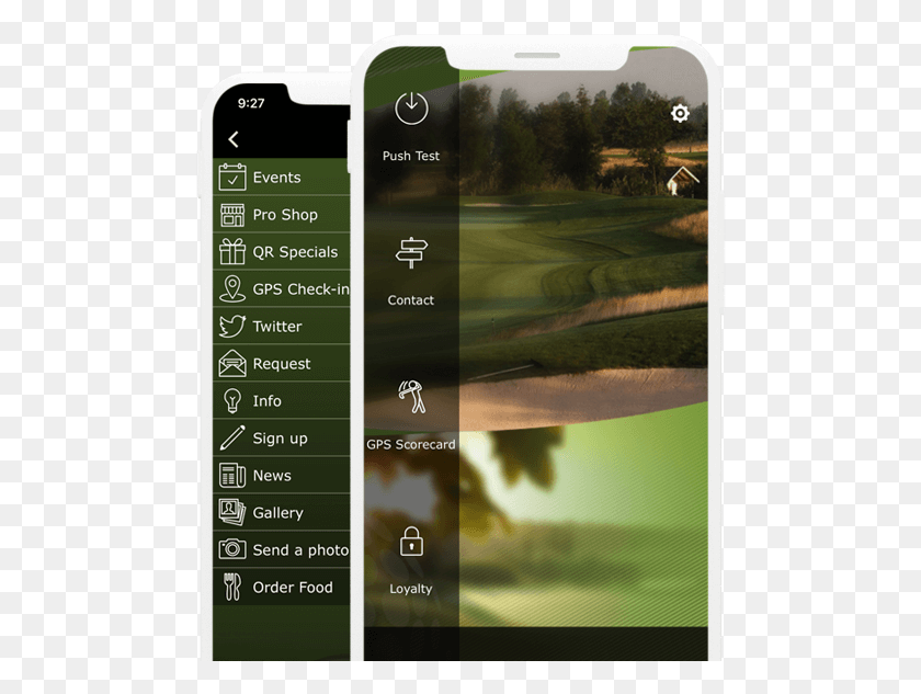 484x573 Golf Club Mobile App, Outdoors, Field, Mobile Phone HD PNG Download