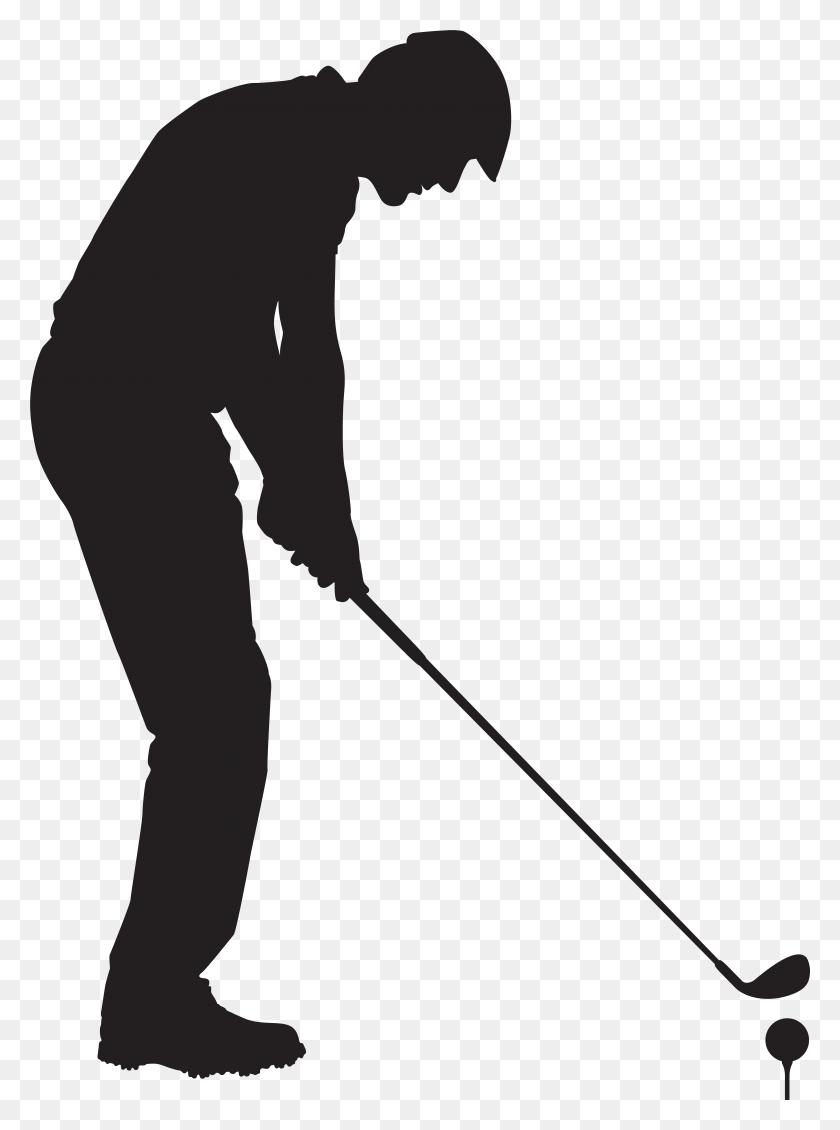 5755x7898 Golf Man Golfing Clip Art, Person, Human HD PNG Download